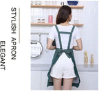 Cute Apron for Women with Pockets, Comfortable Kitchen Apron - Image 6