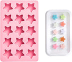 Cute Ice Cube Trays Silicone Chocolate Mold Wax Melt Molds Easy Release Ice by MayeBridge