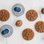 Nordic Ware Snowflake Cookie Stamps (Set of 3), Sturdy Cast Aluminium Cookie Stamp Set, Cookie Press Set Made in the USA, Sturdy and Durable Biscuit Maker Press Set - Image 5