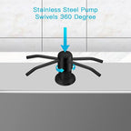 OHiHi Dish Soap Dispenser for Kitchen Sink, Countertop Sink Soap Dispenser - Image 2