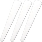 Pndeyo 3pcs Mini Stainless Steel Makeup Spatula, Reusable Cosmetic Cream by Pndeyo