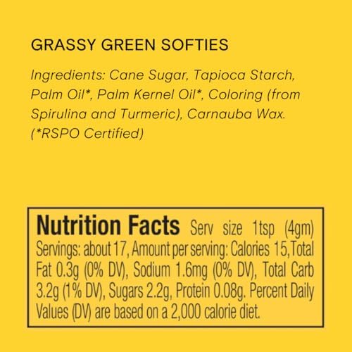 Supernatural Grassy Green Softies, Dye-Free, Made By Moms, Vegan Decor 16oz - Image 2