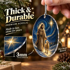 Jesus Ornament, Religious Gifts for Women, Christian Decor, Christian Home Decor, Nativity Ornament - Image 5