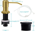 Soap Dispenser for Kitchen Sink, Countertop Sink Soap Dispenser Pump, Say - Image 7
