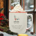 Certified International Christmas Fun Red Sayings 16 oz. Mugs, Set of 6 Assorted Designs by CERTIFIEDINTERNATIONAL