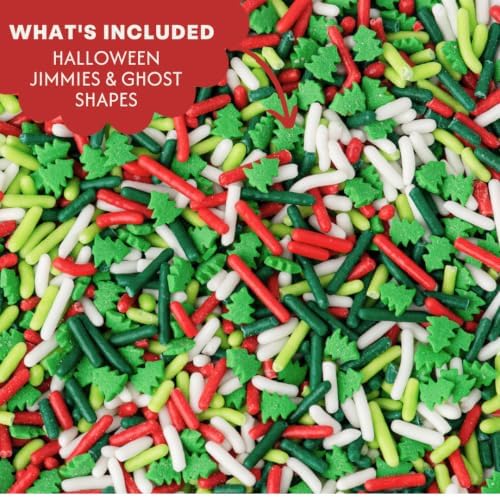 Sweets Indeed Holiday Sprinkle Mix, Bulk, 19.22 oz - Image 2