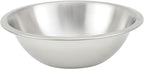 Winco Heavy-Duty Mixing Bowl, Dishwasher Safe, Stainless Steel by Fonteme