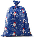 CCINEE Giant Christmas Gift Bags, Christmas Santa Claus Sacks for Oversized Gift Bag Jumbo Gift Bag(36"x44") with Tag Card and Tie String by CCINEE