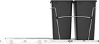Rev-A-Shelf RV-18KD-18C S Double Pullout Trash Can - Image 9