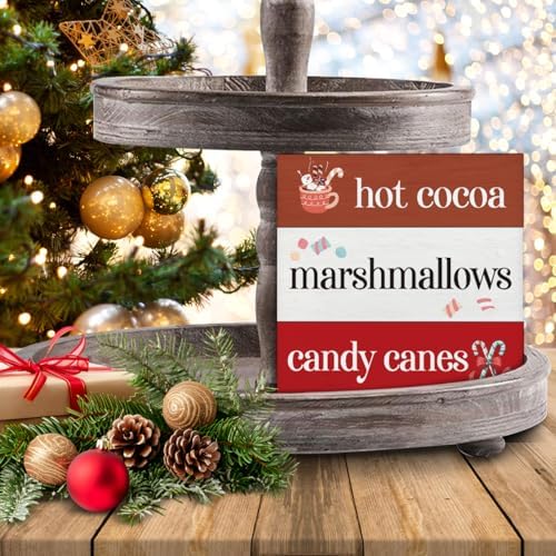 Hot Cocoa Bar Winter Decorations Indoor - Christmas Decor - Image 7