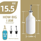 Sweejar Ceramic Olive Oil Dispenser Bottle - Image 6
