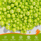 Edible Halloween Sprinkles,130g,Green Pearls Sprinkle for Cake Decorating - Image 3