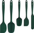 HOTEC 600℉ Heat Resistant BPA-Free Silicone Rubber Spatula Set, Kitchen Cooking by Hotec
