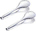 Buffet Cooking Serving Tongs, 12 inch Kirsite Catering Chef Food Salad BBQ by Enwinner