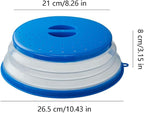 Collapsible Microwave Splatter Cover, 10.5 Inch, Dishwasher-safe, Microwave - Image 2