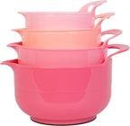 BoxedHome 4 Pack Nesting Mixing Bowl by BoxedHomeProducts