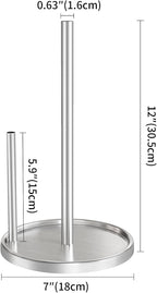 Jesginboo Paper Towel Holder Countertop, Paper Roll Holder - Image 6