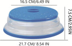 Small Collapsible Microwave Splatter Cover, Microwave Plate Cover - Image 2