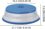 Small Collapsible Microwave Splatter Cover, Microwave Plate Cover - Image 2