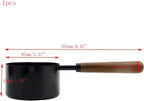 1pcs 1 Cup Measuring Cup with Wooden Handle Stainless Steel Measuring Scoop - Image 3