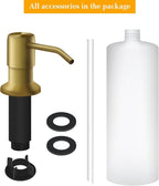 Soap Dispenser for Kitchen Sink, Built in Sink Soap Dispenser Lotion Dispenser - Image 5