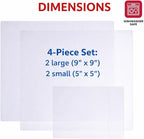HIC Kitchen Splatter Guards for Microwave, BPA Free - Image 5