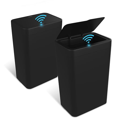 Naisu 2 Pack 4 Gal Bathroom Trash Can by Unknown