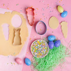 Sweets Indeed Easter Cookie Cutters with Sprinkle Mix, Baking and Decorating Kit - Image 4