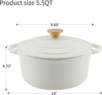 Enameled Cast Iron Dutch Oven - Image 3