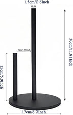 Paper Towel Holder, Stainless Steel Paper Towel Holder Countertop - Image 2