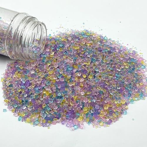 Edible Pastel Sanding Sparkling Course Sugar Sprinkles 142g/ 5.01oz Pastel Sprinkles Sanding Sugar for Baking, Cookies, Cupcakes, Ice Cream Topping and Rimming Sugar - Image 5