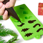 Christmas Chocolate Silicone Molds, 6 PCS - Image 4