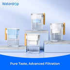 Waterdrop PT-04C-A Alkaline Water Filter Pitcher, 10-Cup Capacity, Clean & - Image 9