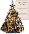 Funny Christmas Ornaments, Dog Christmas Ornaments, Dog Ornament by Rusaten