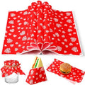 Marspark 100 Sheet Red Heart Wax Paper for Food Wrapping 11.4 x 11 Inch by Marspark