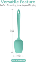 U-Taste Silicone Spoon Spatula Set, 600ºF High Heat Resistant Food Grade - Image 2