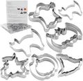 MrCookie Large Halloween Cookie Cutters,12pc/Set Thickened Stainless Steel. by MrCookie