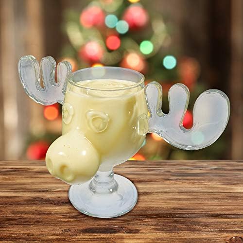 National Lampoon’s Christmas Vacation Griswold Moose Mugs – Holiday Drinkware Set, Movie Collectible Cups, Gag Gift, White Elephant for Adults Kids and Family - 8 oz glass - Image 2
