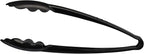 Plasticpro 9'' Serving Tongs Heavy Duty Reusable Kitchen and BBQ Black Serving - Image 6
