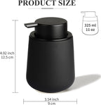 Bosilunlife Ceramic Foaming Soap Dispenser - 12Oz Bathroom Countertop Kitchen - Image 6