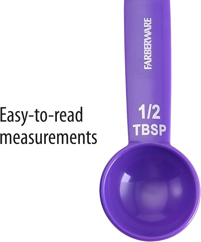 Farberware Kitchen Essentials Measuring Spoon Set, Easy Read Standard Units - Image 4