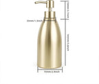 304 Stainless Steel Soap Dispenser 16oz Rust-Proof Liquid Soap Pump Bottle - Image 6