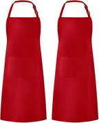 Syntus Apron for Men Women, Adjustable Cooking Kitchen Chef Aprons by Syntus