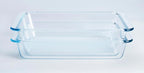 Set of 2 pcs Tempered Glass Baking Dish Set, Deep and Classic Borosilicate - Image 6