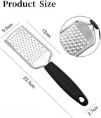 1Pack Stainless Steel Cheese Grater, Handheld Cheese Grater, Ergonomic - Image 2