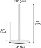 Paper Towel Holder Countertop, Stainless Steel, - Image 5