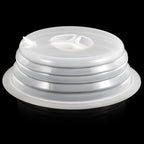 Kichwit Silicone Microwave Plate Cover Collapsible, Dishwasher Safe and BPA Free - Image 5