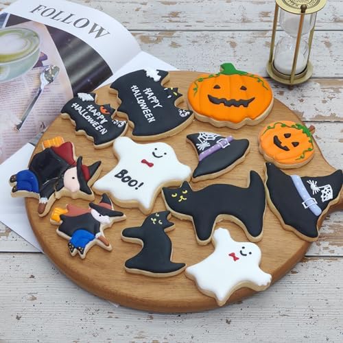 MrCookie Large Halloween Cookie Cutters,12pc/Set Thickened Stainless Steel. - Image 2