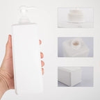 Pump Bottle, Refillable Plastic Empty Lotion Soap Dispenser Liquid Container - Image 4