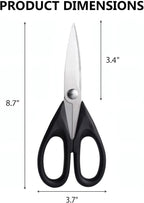 Multipurpose Kitchen Shears, 8.7" Professional Heavy-Duty Scissors, Dishwasher - Image 2